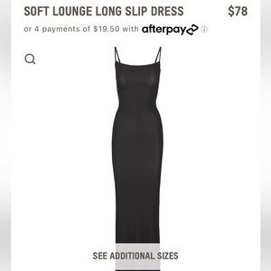 Skims Soft Lounge Slip Dress